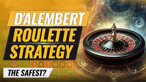 d'alembert formula on roulette|D'Alembert Roulette System Explained At .